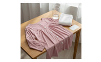 Easy Open Nursing Clothes Breathable Material Adaptive Pajamas with Side Openings Hook and Loop Fasteners Tear Away Patient Pajamas for Hospital Stay