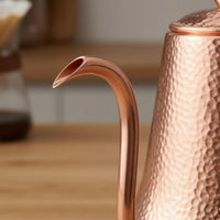 Gooseneck Coffee Pot Long Spout Copper Coffee Pot Domed Lid Kitchenware