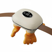 Portable & Lightweight Hands-Unrestricted Neck and Shoulder Massager Ergonomic Design Bionic Hand Neck Massager Rechargeable Adjustable Intensity for Office Workers, Travel, Home