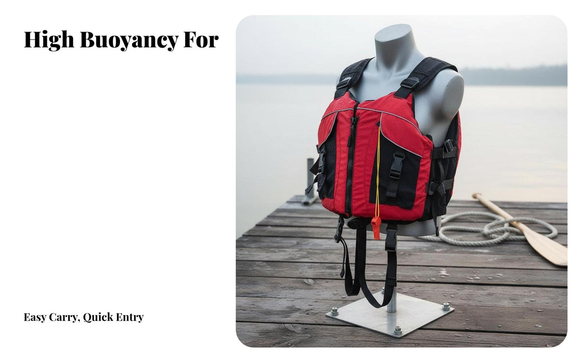 Kayaking Safety Vest Professionally Certified Rafting Flotation Vest Sports Flotation Vest Lightweight Design for Surfing