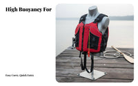 Kayaking Safety Vest Professionally Certified Rafting Flotation Vest Sports Flotation Vest Lightweight Design for Surfing