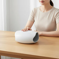 Heating Function Electric Hand Massager Acupressure Massage Hand and Wrist Massager Deep Kneading Personal Care Appliance Soothing Heat for Office Workers, Elderly, Gamers, Travel
