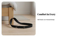 Reformer Foot and Hand Straps Long-Lasting Pilates Reformer Straps D-Fastener Exercise Strap Non-Slip Stretching Double Loop