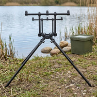 Fishing Rod Stand Adjustable Fishing Rod Stand Foldable for Anglers, Carp Fishermen