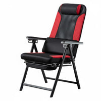 High-Back Ergonomic Reclining Chair with Footrest Adjustable Support Foldable Lounger with Footrest Integrated Headrest Office Furniture Reclines up to 170 Degrees for Gamers, Telecommuting Workers, Students