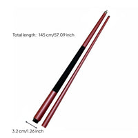Split Cue 10mm/13mm Tip Billiard Cue Low Deflection Sports Gear