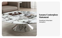 Italian-Inspired Round Pedestal Table Luxury Aesthetic Living Room Furniture Minimalist design Floating Design for Interior Designers, Homeowners, Apartment Dwellers, Hotel Lobby, Lounge Area, Office Reception, Small Spaces