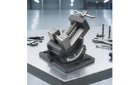 Adjustable Angle Vise Precision Inclined Bench Vise Strong for Hobbyists, Grinding