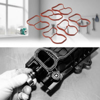Spiral Baffle Repair Kit Aluminum Construction Spiral Baffle Plug Kit Automotive Parts for Car Fans