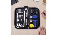 31 Pieces Watch Repair Tool Kit with Case Precision Watch Repair Neatly Arranged Tools for Beginners