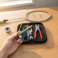 Badminton Racket Grommet Tool Set Lightweight and Compact Racket Restringing Tool Kit Easy to Use Badminton Grommet Set for Professional Stringers