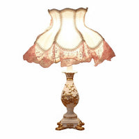 Lace Shade Lamp with Tassels Romantic Atmosphere Indoor Lighting Handmade