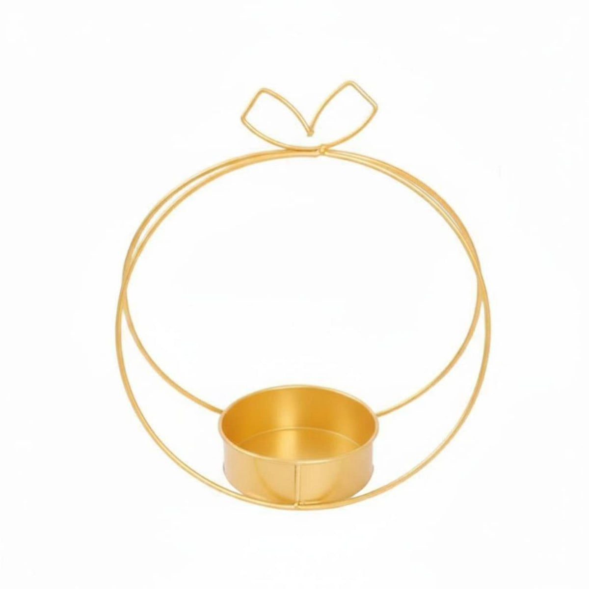 metallic gold Finish Geometric Wireframe holder With Handle Table Centerpiece Minimalist & fashion event planning Supply adaptable for Florists, Home Decorators, Grand exposed-workings, Weddings, Parties, Cafes