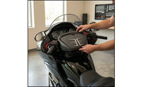 Storage Compartment Trim Chrome Motorcycle Trim Pieces Aftermarket for Long-Distance Bike Owners