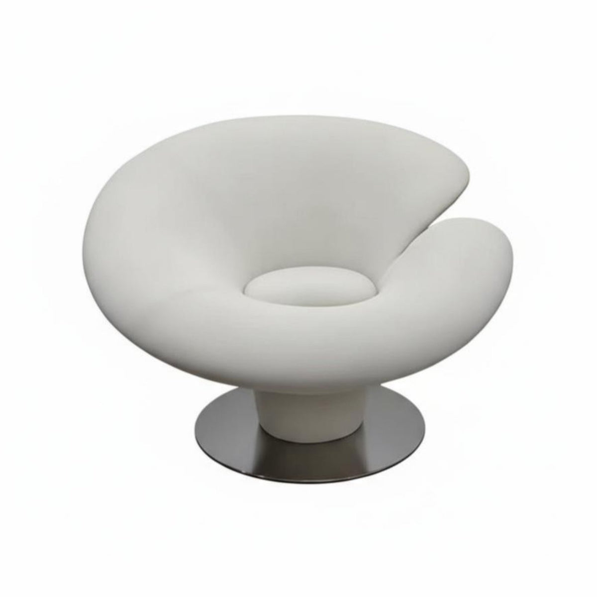 Sculptural Design Calla flower Chair blossomInspired accentuate Seating Modern & aesthetic Indoor Furniture single-Piece Construction for Interior Designers, Business Owners, Showroom, Living Room, Office Reception, Bedroom