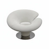 Sculptural Design Calla flower Chair blossomInspired accentuate Seating Modern & aesthetic Indoor Furniture single-Piece Construction for Interior Designers, Business Owners, Showroom, Living Room, Office Reception, Bedroom