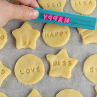 Alphabet Number Stamp Set Cake Decoration Letter Number Cookie Set
