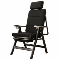 High-Back Ergonomic Reclining Chair with Footrest Adjustable Support Foldable Lounger with Footrest Integrated Headrest Office Furniture Reclines up to 170 Degrees for Gamers, Telecommuting Workers, Students