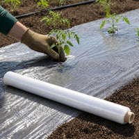 Agricultural White Mulch Film for Vegetable Planting - Durable, Thick, Insulating, and Moisturizing