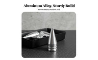 4 Pieces Valve Stem Cover Pointed Tire Valve Cap Easy Installation Universal Dustproof Tire Cap for Vehicle Owners, Garage
