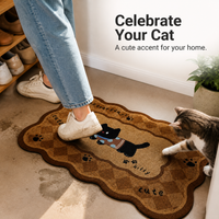 Absorbent Non-Slip Diatomaceous Earth Bath Mat for Bathroom Kitchen Entryway