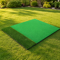 Artificial Turf Mat 120x150cm, Non-Slip Portable Putting-green Hitting Mat, Training Chipping Practice for Indoor Outdoor