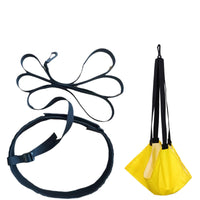 Adjustable Swimming Parachute with Belt Efficient Swim Belt with Parachute Lightweight Training Equipment for Swimmers