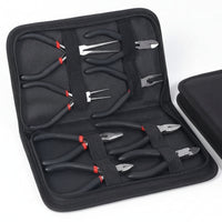 8 Pieces Jewelry Making Pliers Set Precision Micro Jewelry Pliers Set Beading Tools for Hobbyists