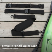 Surfboard Shoulder Strap Multifunctional Paddle Board Transport Strap Quick Release Buckle Paddle Board Transport Carry Strap for Surfers, Men