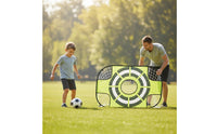 Folding Soccer Goal Target Holes Kids Soccer Target Set Complete Kit Sports Gear for Children, School, Park