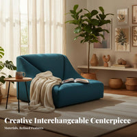 Influencer design & aesthetics fluffy Couch plush contour U-Shaped sectional Seating low-slung Living Room Furniture sturdy Construction for Interior Designers, homeowners, Families, Modern Home, Lounge Area