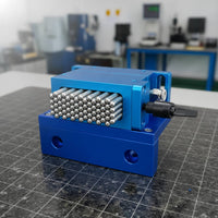 Flexible Clamping Fixture with Steel Pins Bench-Mounted Pin Clamp Compact Workholding Fixture Spring-Loaded for Machinists, Engravers, Laser Marking