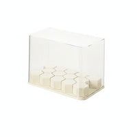Thickened Material Dustproof Toy Display Cabinet High Clarity Blind Box Display Case DIY Combination Stackable Figurine Organizer Large Capacity for Collectors, Hobbyists