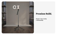 Selfie Stick Tripod Anti-Steady Bluetooth Selfie Stick Ph Single Tripod Stand Adjustable Height on-Air Presentation Broadcasting