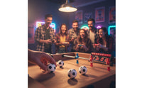 6 Pieces Standard Size 28 Mm Foosball Ball Long-Lasting Material Black and White Table Soccer Ball Colorfast Table Soccer Balls Fade Resistant