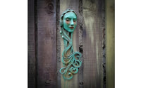 Wall Sculpture Sculptural Head Sculpture Decorative Wall Plaque for Studio