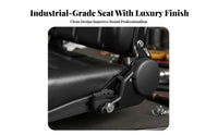 Shock Absorbing Forklift Seat Shock Absorption System Tractor Seat Adjustable Backrest for Farm, Warehouse