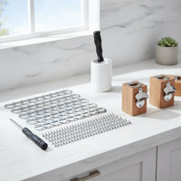 50 Bottle Opener Hardware Kit Includes Screws and Screwdriver DIY Bottle Opener Hardware Craft Supplies for Woodworkers, Crafting