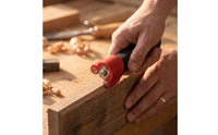 Carpentry Edge Trimmer Handheld Wood Edge Planer Easy to Grip Chamfering Tool for Woodworkers, Crafters, Workshop