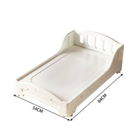 Elevated the Ground Elevated Dog Bed Easy to Clean Raised Dog Cot Joint Relief Mesh Pet Cot Non-Slip Feet for Indoor