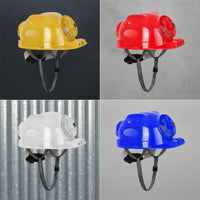 Solar Safety Helmet Cooling Hard Hat with Solar Fan Rechargeable