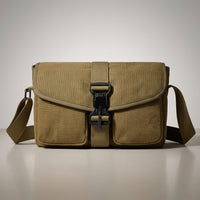 Shoulder Bag for Men with Adjustable Shoulder Strap, Canvas Crossbody Bag for Daily Use and Commute, Man Bag with Storage Function, Bag for Men