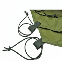 Picnic Blanket and Waterproof Mat for Family Camping, Octagonal Oxford Cloth Camping Tarp, Heavy Duty Ground Sheet, Large Olive Green Beach Mat