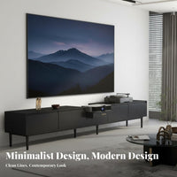 Retractable TV Cabinet Automatic Retraction Automated Display Screen Stand Modern Minimalist Intelligent Design TV Cabinet