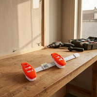 Adjustable Clamps Hanging and Positioning Ruler Printed Measurement Markings Picture Hanging Ruler Handheld Wall Art Aligner Allall-in-All-in-One-Piece