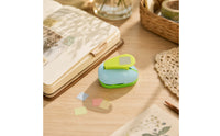 Scalloped Postage Stamp Punch Perforated Stamp-Shaped Paper Punch Compact Lightweight for Journalers, Journaling, Classroom Crafts