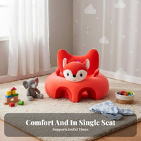 Anti-Fall Design Inflatable Sitting Trainer Safety Guardrails Infant Floor Chair Easy to Clean infant essentials Multi-Functional for Infants, Babies, Parents, Feeding Time, Mealtime, fun time, Living Room