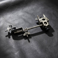 Adjustable Drum Clamp with Rod Long-Lasting Drum Hardware Clamp Strong Grip Double Mounting Bracket Professional for Stage, Practice Rooms