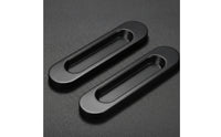 Recessed Pull with Finger Grip Space Saving Recessed Finger Flush Pull Smooth Sliding Door Handle for Wardrobes