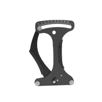 Includes Conversion Chart Two-Wheeled Spoke Tension Meter Anodized Finish Spoke Tensiometer CNC Machined Repair Tool Aluminum Alloy for Cyclists, Workshop, Garage